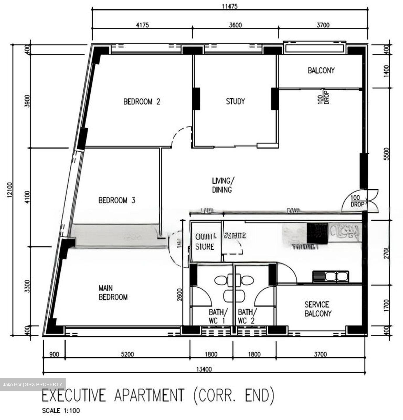 Blk 155 Pasir Ris Street 13 (Pasir Ris), HDB Executive #486483981